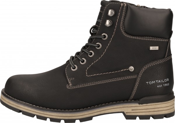 Tom Tailor Stiefelette PU Schwarz