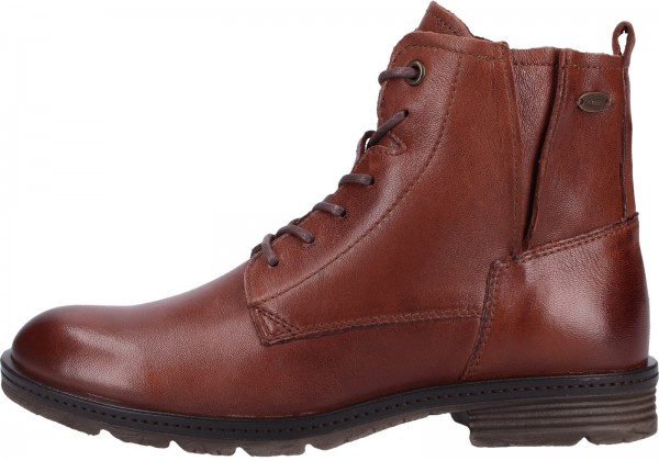 camel active Stiefelette Leder Cognac