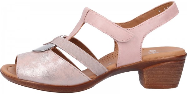 ara Sandalen Leder Puder | Sandalen | Damenschuhe | surf4shoes Gabor Keilsandalen grau puder 40