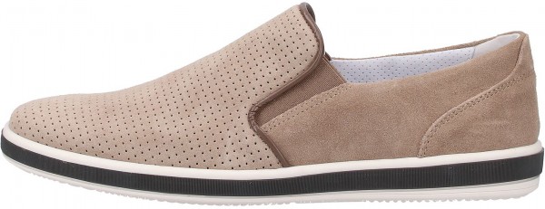 IGI&CO Slipper Veloursleder Hellbraun
