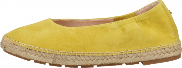 Fred de la Bretoniere Ballerinas Leder Gelb