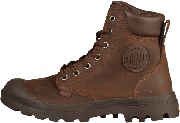Palladium Stiefelette Leder Chocolate