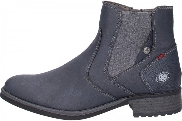 Dockers Stiefelette Lederimitat Navy