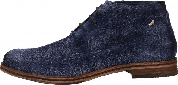 Daniel Hechter Halbschuhe Leder Blau/Weiß