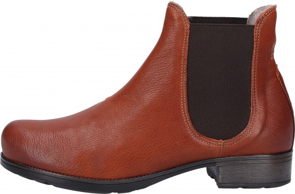 Think! Stiefelette Leder Cognac