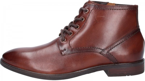 Josef Seibel Stiefelette Leder Dunkelbraun