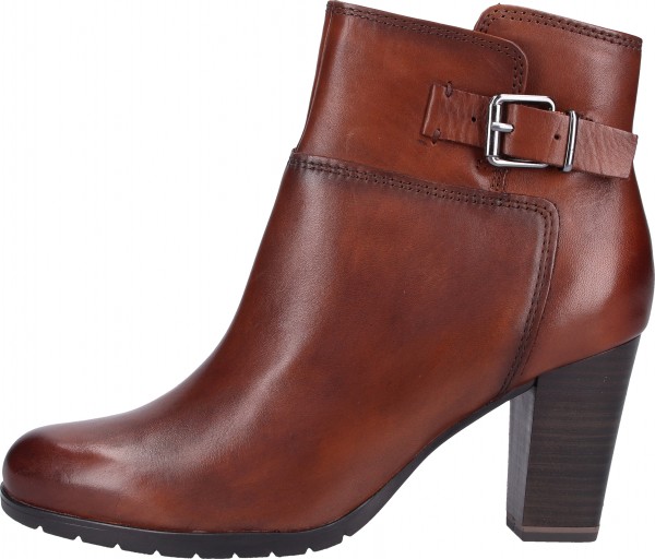 Marco Tozzi Stiefelette Nappaleder Cognac