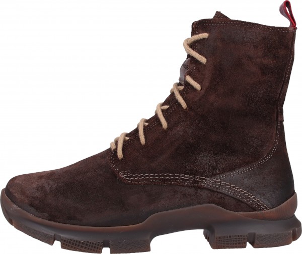 Think! Stiefelette Veloursleder Espresso