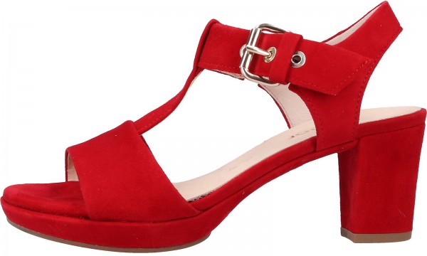 gabor red sandals