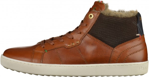 Pantofola d Oro Sneaker Leder Braun Warmfutter