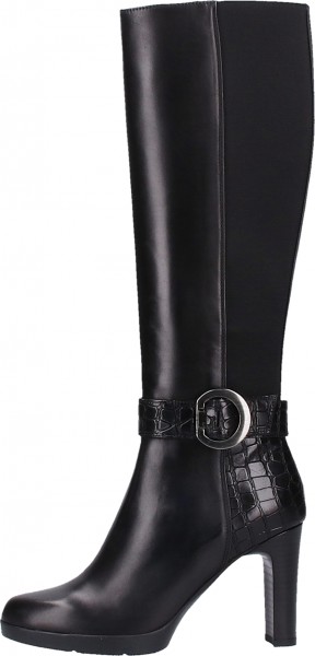 Geox Stiefel Nappaleder Schwarz