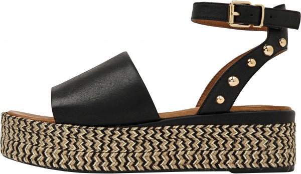 Inuovo Sandalen Leder Schwarz