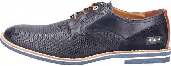 Pantofola d Oro Halbschuhe Leder Dunkelblau