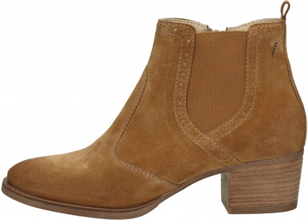 Venturini Milano Stiefelette Veloursleder Braun