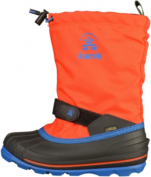 Kamik Stiefel Synthetik Orange Warmfutter