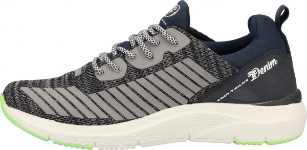 Tom Tailor Sneaker Lederimitat/Textil Navy