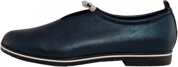 Veganino Slipper Lederimitat Blau