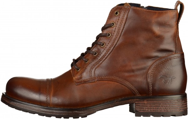 Mustang Stiefelette Leder Braun
