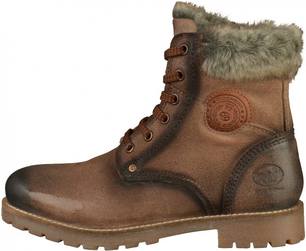 Dockers Stiefelette Leder Taupe