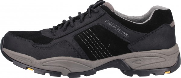 camel active Halbschuhe Textil Schwarz