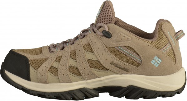 Columbia Wanderschuhe Leder/Textil Beige/Blau