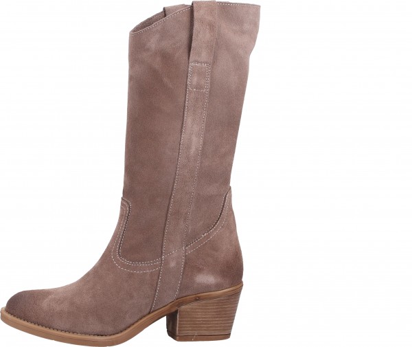 ILC Stiefel Leder Beige