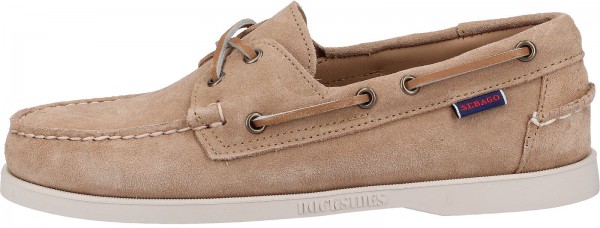 Sebago Halbschuhe Veloursleder Beige
