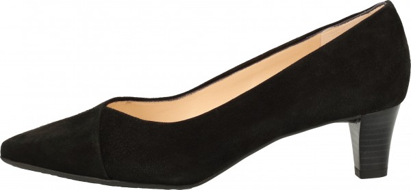 Peter Kaiser Pumps Veloursleder Schwarz