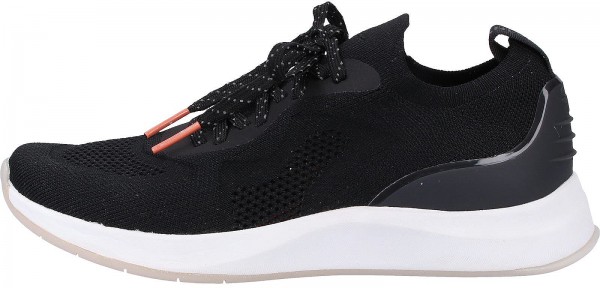 Tamaris Sneaker Lederimitat/Textil Schwarz