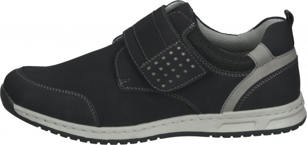 Relife Halbschuhe Lederimitat/Textil Schwarz