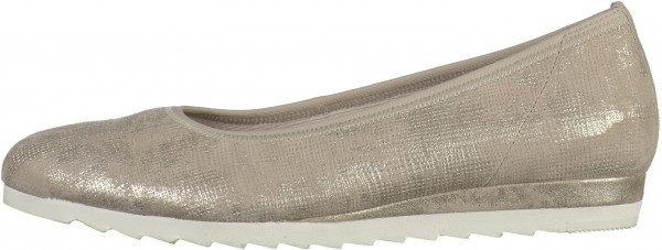 Gabor Pumps Leder Hellgrau