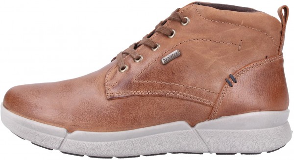 Bama Sneaker Leder Mittelbraun