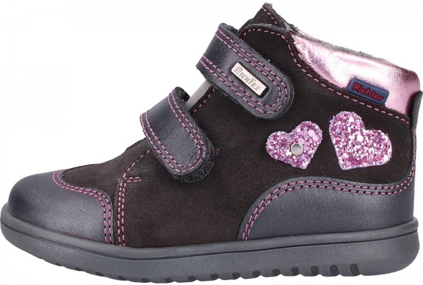 Richter Sneaker Velourleder/Textil Grau