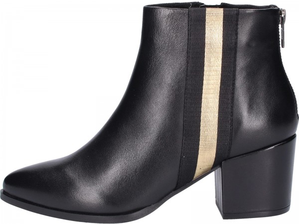SPM Stiefelette Leder Schwarz