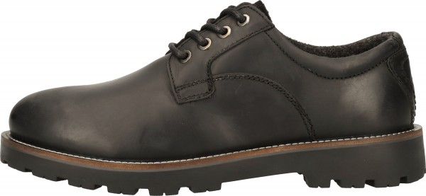 camel active Halbschuhe Leder Schwarz