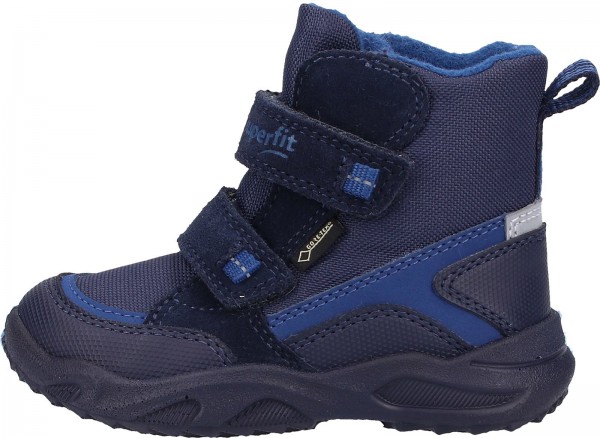 Superfit Stiefel Veloursleder/Textil Blau