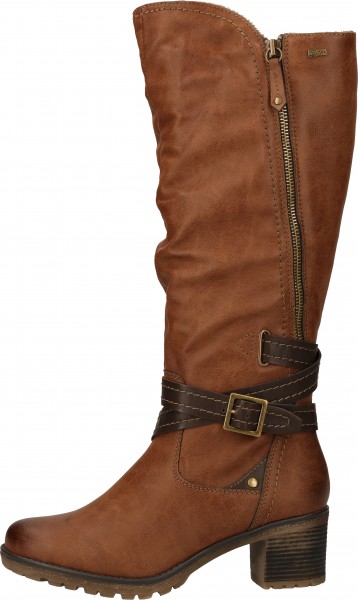 Relife Stiefel Lederimitat Camel