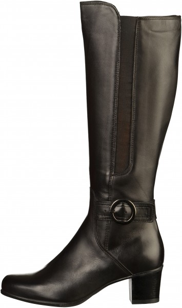 Tamaris Stiefel Leder Schwarz