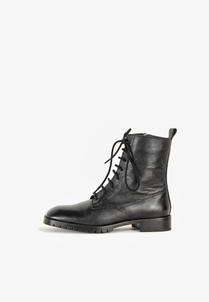 Inuovo Booties Leather black2