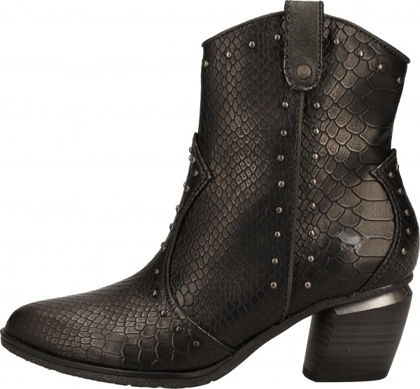 Mustang Stiefelette Lederimitat Graphit