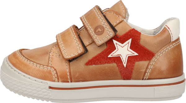 Ricosta Sneaker Leder/Synthetik Cognac