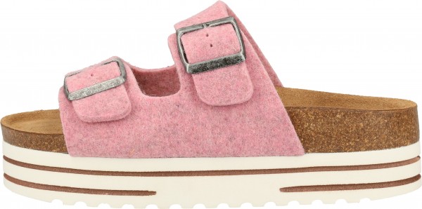 Shepherd Hausschuhe Wolle Pink