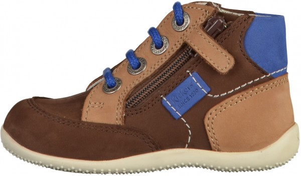 Kickers Stiefelette Leder Braun