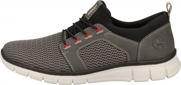 Rieker Sneaker Lederimitat/Textil Blei