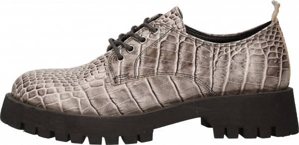 Inuovo Halbschuhe Leder Grau