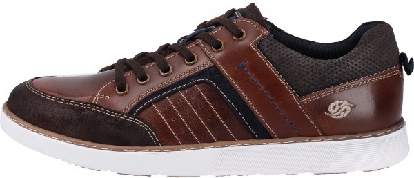 Dockers Sneaker Veloursleder Braun/Blau