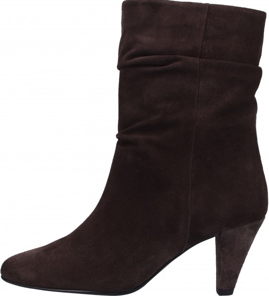 Högl Stiefelette Veloursleder Grau