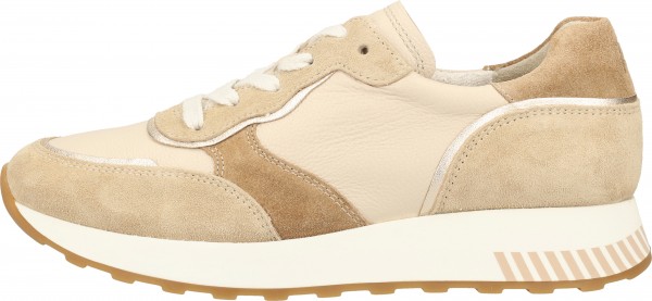 Paul Green Sneaker Leder Beige/Gold