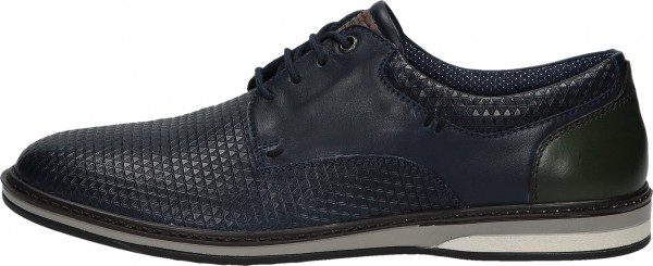 Mercedes Halbschuhe Leder Dunkelblau