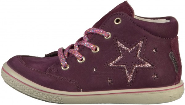Pepino Halbschuhe Nubukleder Lila